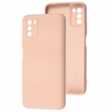 Чехол для Xiaomi Poco M3 Wave colorful розовый / pink sand