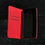 Чехол книжка для Samsung Galaxy A53 (A536) Black magnet красный