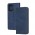 Чехол книжка для Samsung Galaxy A72 (A725) Black magnet синий
