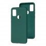 Чохол для Samsung Galaxy M51 (M515) Silicone Full зелений / pine green