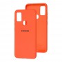 Чохол для Samsung Galaxy M51 (M515) Silicone Full помаранчевий / orange