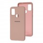 Чохол для Samsung Galaxy M51 (M515) Silicone Full рожевий / pink sand