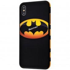 Чехол для iPhone Xs Max glass "Batman"