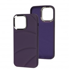 Чохол для iPhone 14 Pro Max Soft Puffer violet