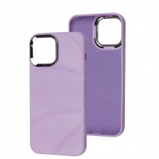Чехол для iPhone 13 Pro Max Soft Puffer purple