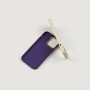 Чехол для iPhone 15 Pro Max Soft Puffer purple