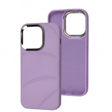 Чехол для iPhone 14 Pro Soft Puffer purple