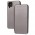 Чехол книжка Premium для Samsung Galaxy A12 (A125) серый