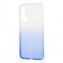 Чохол для Huawei Honor 20 Pro Gradient Design біло-блакитний