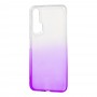 Чохол для Huawei Honor 20 Pro Gradient Design біло-фіолетовий