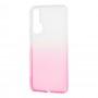 Чохол для Huawei Honor 20 Pro Gradient Design рожево-білий
