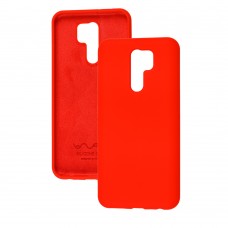 Чехол для Xiaomi Redmi 9 Wave Full red