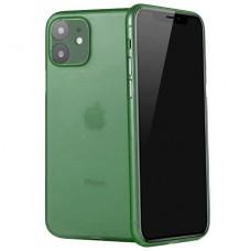 Чехол для iPhone 11 LikGus Ultrathin зеленый