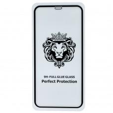 Защитное стекло для iPhone Xr / 11 Full Glue черное 