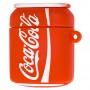 Чохол для AirPods Coca-Cola "червоний"
