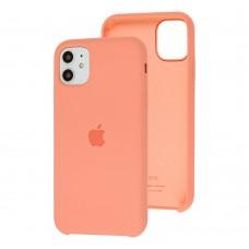 Чехол Silicone для iPhone 11 case flamingo