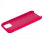 Чехол Silicone для iPhone 11 case shiny pink 