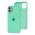 Чохол Silicone для iPhone 11 case spearmint