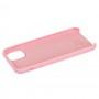 Чехол Silicone для iPhone 11 case light pink 