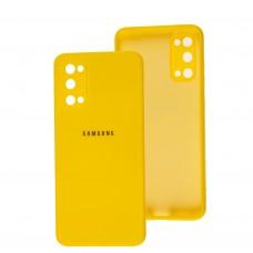 Чохол для Samsung Galaxy S20 (G980) Square camera full жовтий