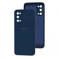 Чехол для Samsung Galaxy S20 (G980) Square camera full синий