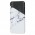Чохол для iPhone Xs Max IMD мармур біло-чорний