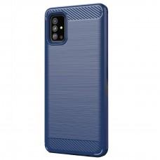Чехол для Samsung Galaxy A71 (A715) iPaky Slim синий