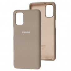 Чехол для Samsung Galaxy M31s (M317) Silicone Full серый / lavender
