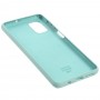 Чохол для Samsung Galaxy M51 (M515) Silicone Full бірюзовий / ice blue