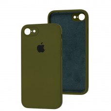 Чехол для iPhone 7/8/SE 20 Square Full camera dark olive