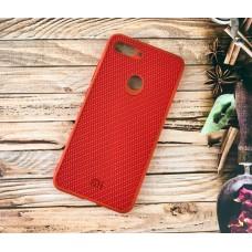 Чехол для Xiaomi Mi 8 Lite Carbon New красный