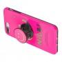Чохол для iPhone 7 Plus / 8 Plus Nice smile popsocket рожевий
