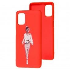Чехол для Samsung Galaxy M51 (M515) Art case красный