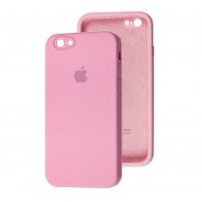 Чехол для iPhone 6 / 6s Silicone Full camera розовый / light pink