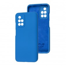Чехол для Xiaomi Redmi 10 Wave Full синий