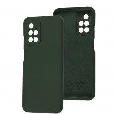 Чехол для Xiaomi Redmi 10 Wave Full camera зеленый / cyprus green