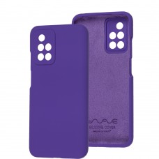 Чехол для Xiaomi Redmi 10 Wave Full camera фиолетовый / dark purple