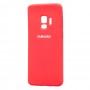 Чехол для Samsung Galaxy S9 (G960) Silicone cover красный