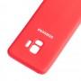 Чехол для Samsung Galaxy S9 (G960) Silicone cover красный
