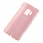 Чехол для Samsung Galaxy S9 (G960) Silicone cover розовый