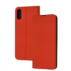 Чехол книга Fibra для Xiaomi Redmi 9A красный