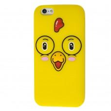 3D чехол Surprised Chicken для iPhone 6 желтый