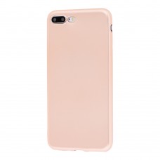 Чехол для iPhone 7 Plus / 8 Plus TPU Soft matt розовый