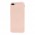 Чохол для iPhone 7 Plus / 8 Plus TPU Soft matt рожевий