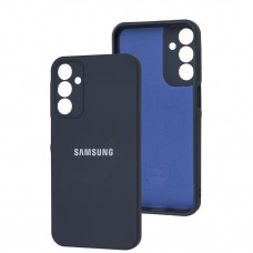Чехол для Samsung Galaxy A15 Silicone Full camera midnight blue