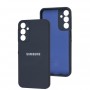 Чохол для Samsung Galaxy A15 Silicone Full camera midnight blue