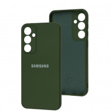 Чехол для Samsung Galaxy S23 FE (S711) Silicone Full camera dark green