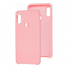 Чехол для Xiaomi Redmi Note 5 Pro / Note 5 Silky Soft Touch светло-розовый