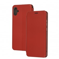 Чехол книжка Premium для Samsung Galaxy A05 (A055) красный