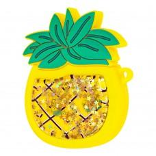 Чехол для AirPods Fruits Sparcles Water "pineapple"